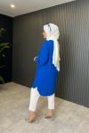 Basic Tunik Saks Mavisi